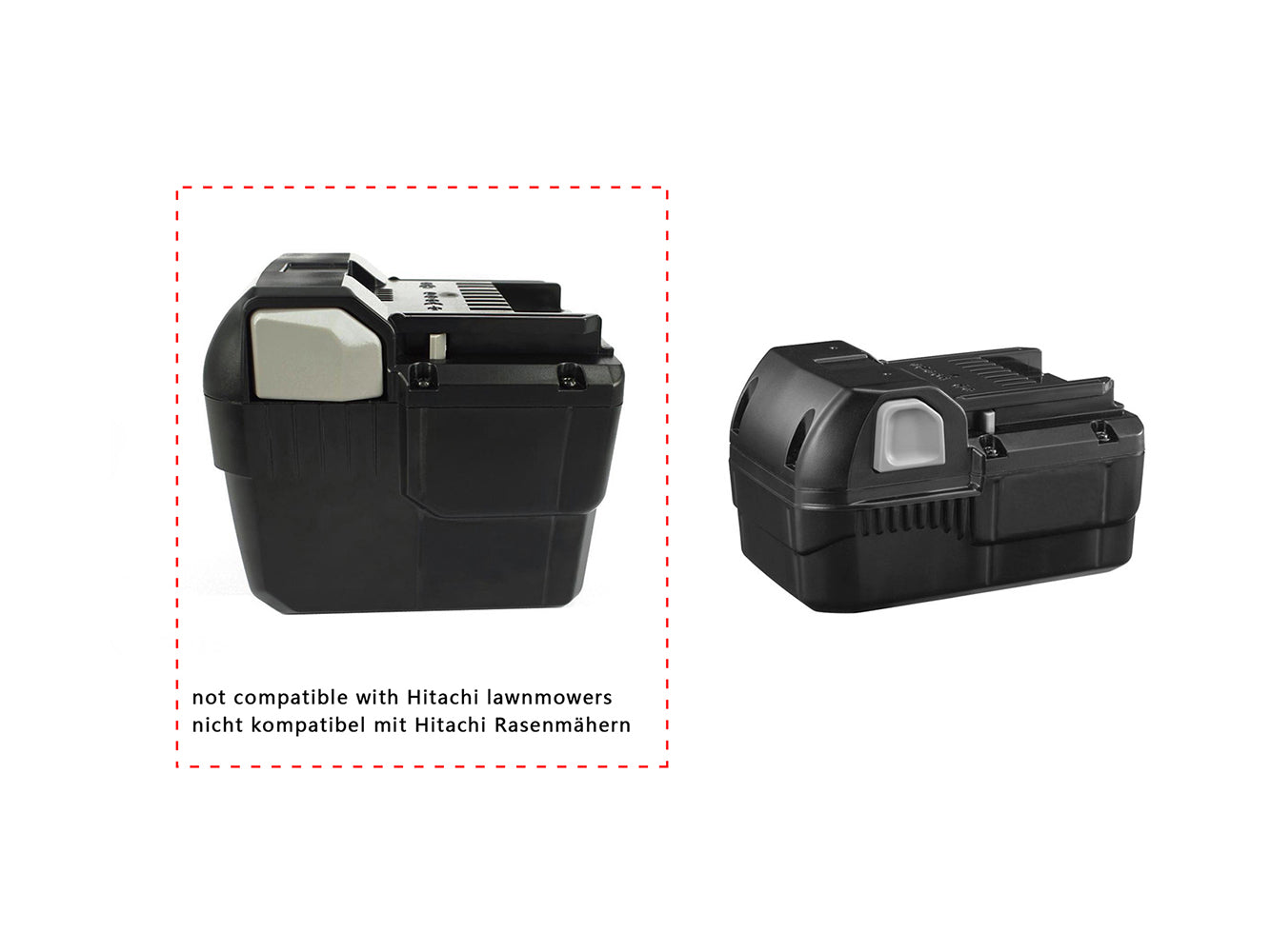 Batteria di ricambio per elettroutensili da 36 V per HITACHI BSL 3626, DH 36DAL, DH 36DL