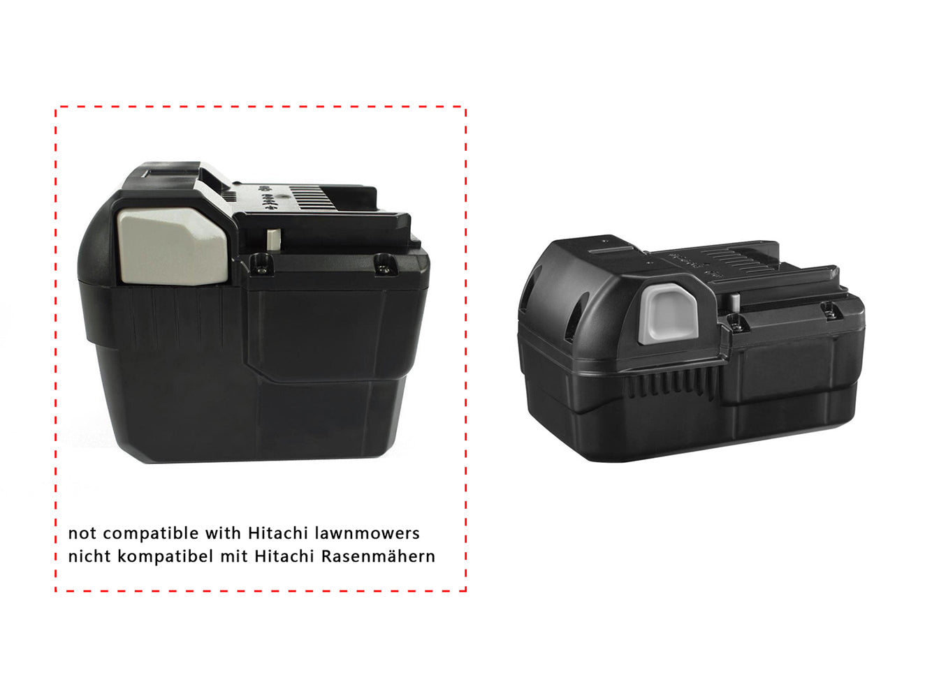 Batteria di ricambio per elettroutensili da 36 V per HITACHI BSL 3626, DH 36DAL, DH 36DL