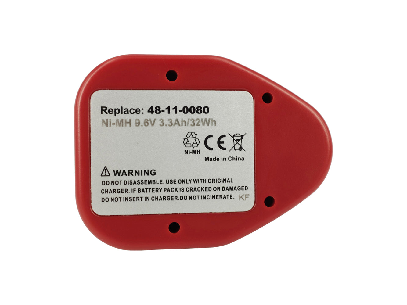 Batteria per elettroutensili MILWAUKEE 0210-1, 0212-1, 0216-1, 0217-1, 0218-1, 0219-1, 0319-1, 0391-1, 0394-1, 0396-1, 0397-1, 49-24-0100 Batteria di ricambio per elettroutensili