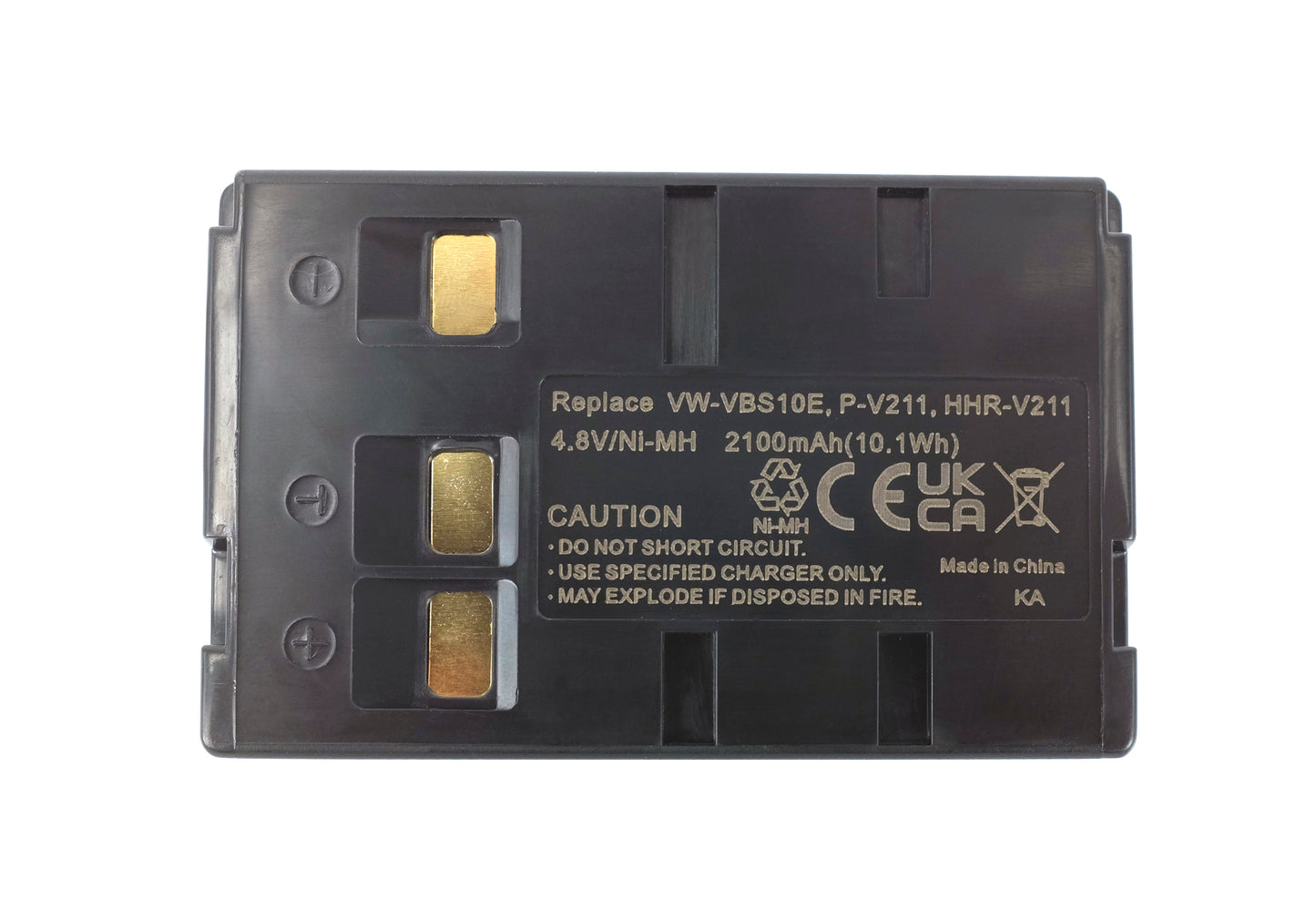 Batteria di ricambio per videocamera PANASONIC per serie PANASONIC NV-ALEN, NV-CSLEN, NV-RXTEN, NV-X100, PANASONIC NV-A, NV-R, NV-RX, NV-S, NV-V