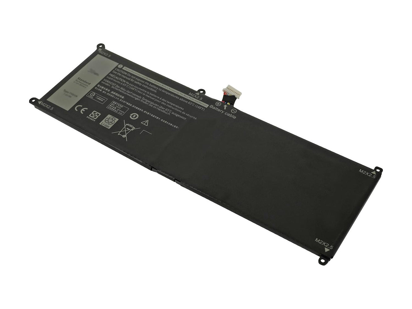 Batteria sostitutiva per laptop Dell Latitude 12 7275, XPS 12 9250