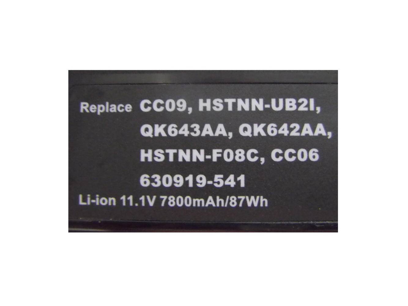 Batteria di ricambio per laptop HP 6360t Mobile Thin Client, EliteBook 8460p, EliteBook 8470p, EliteBook 8560p, EliteBook 8570p, ProBook 6360b, ProBook 6460b, ProBook 6465b, ProBook 6470b, ProBook 6475b, ProBook 6560b, ProBook 6565b, ProBook 6570b