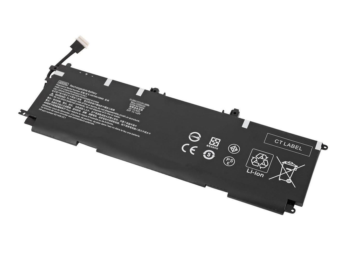Batteria sostitutiva per laptop HP AD017TX, AD105TX Series, Envy 13-AD141NG, TPN-I128