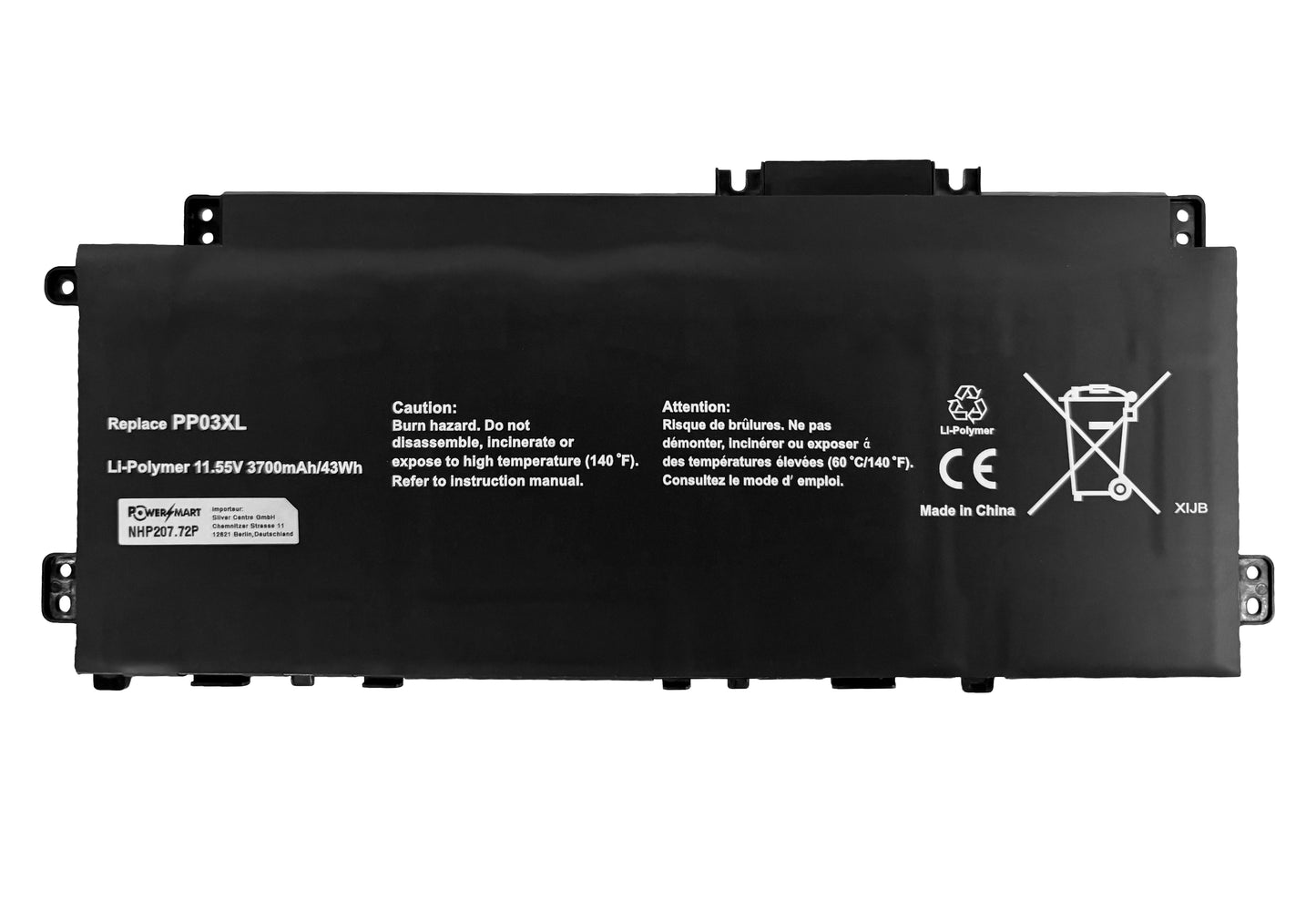 Laptop-Akku HP Pavilion x360 13-BB, Pavilion x360 13-bb0xxx, Pavilion x360 13-bb1015cl Laptop-Akku