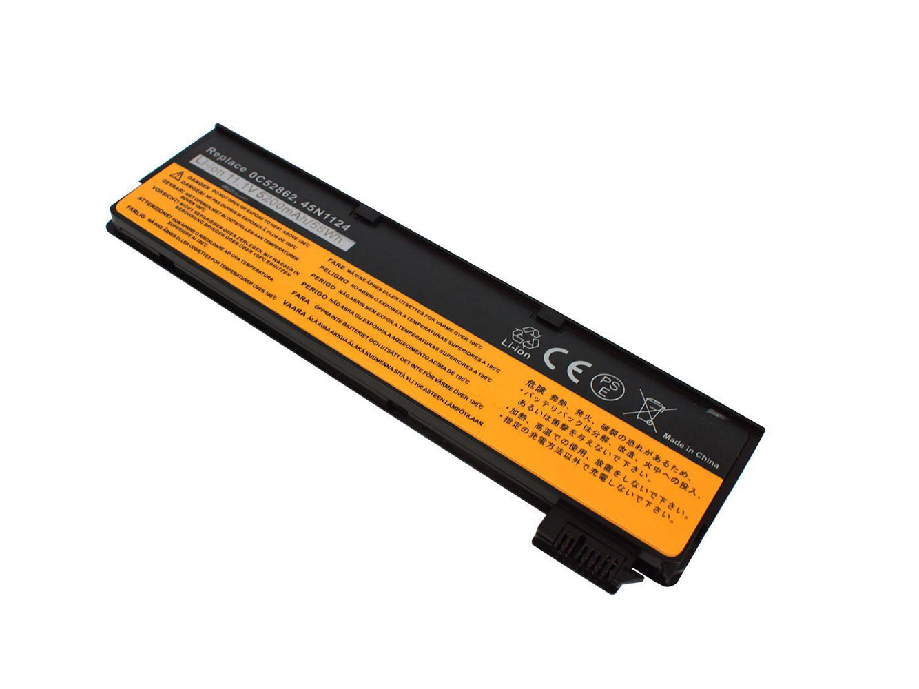 Sostituzione della batteria del laptop per LENOVO L450, L460, L470, P50s, T440, T440s, T450, T450s, T460, T460p, T470p, T550, T560, ThinkPad serie X240, ThinkPad serie X240S, ThinkPad serie X250, ThinkPad serie X260, W550, W550s, X270