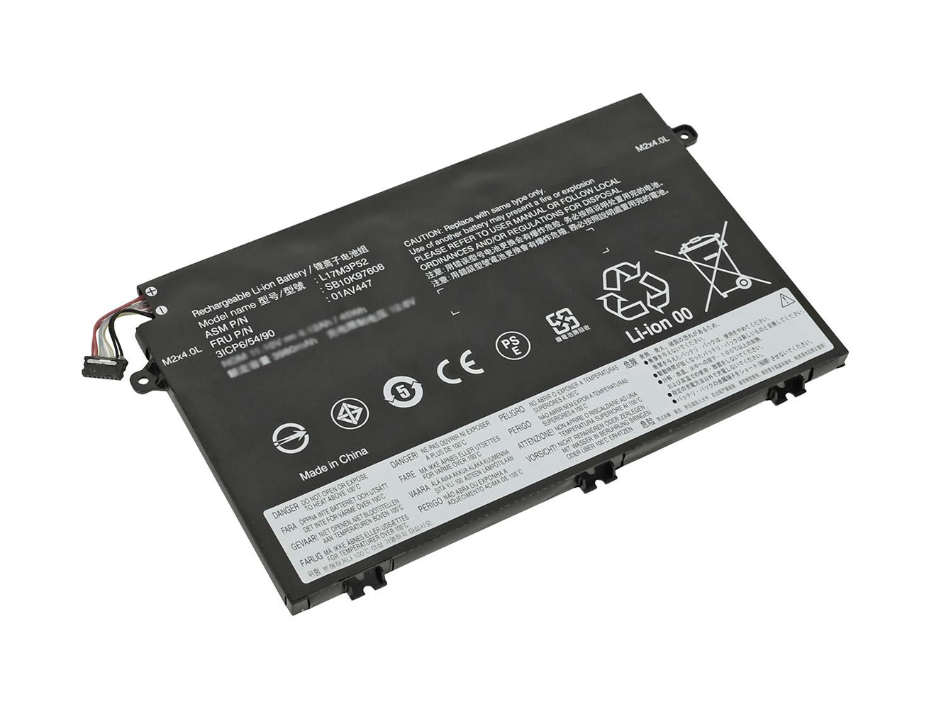 Batteria sostitutiva per laptop LENOVO ThinkPad E14-20RA, ThinkPad E14-20RA0016PB