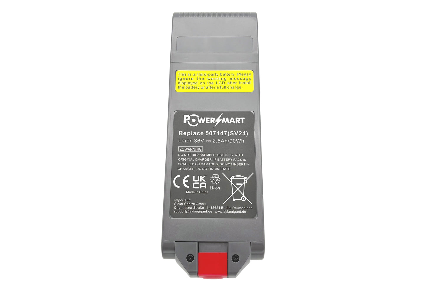 Dyson G5 Detect Akku-Ersatz für G5 Detect Absolute, Fluffy, Gen 5 Stielstaubsauger, Gen 5 Outsize Stielstaubsauger, Gen5 Outsize, SV23, SV24 Staubsaugerakku
