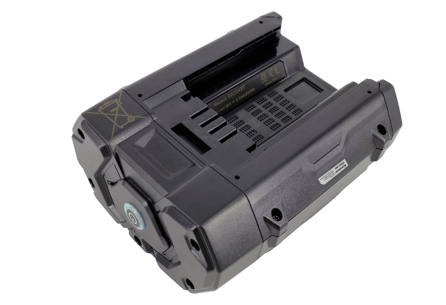 60V MAX vervangende accu voor BLACK+DECKER CM2060C, DCST970X1, LHT360, LST560, LSW60 en meer