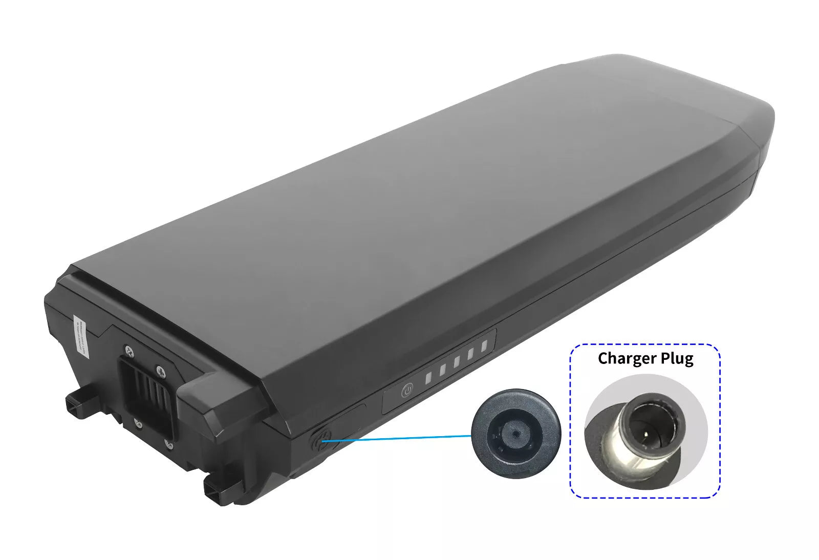 Batterie de vélo électrique 36 V - 16 Ah/576 Wh Canbus Bafang, batterie de remplacement pour Freebike Manhattan (2023-2024) avec moteur Bafang Middle