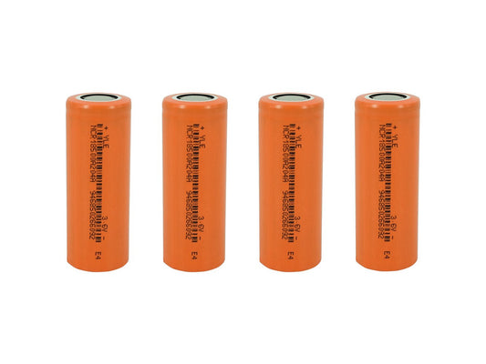 18500 3.6V 2040mAh Rechargeable Battery Cells