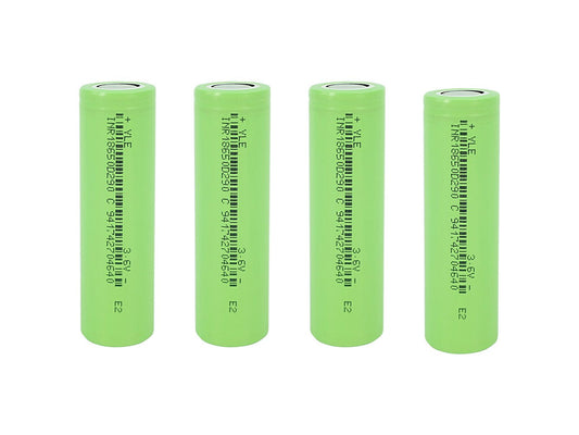 18650 3.6V 2900 mAh Rechargeable Battery Cells