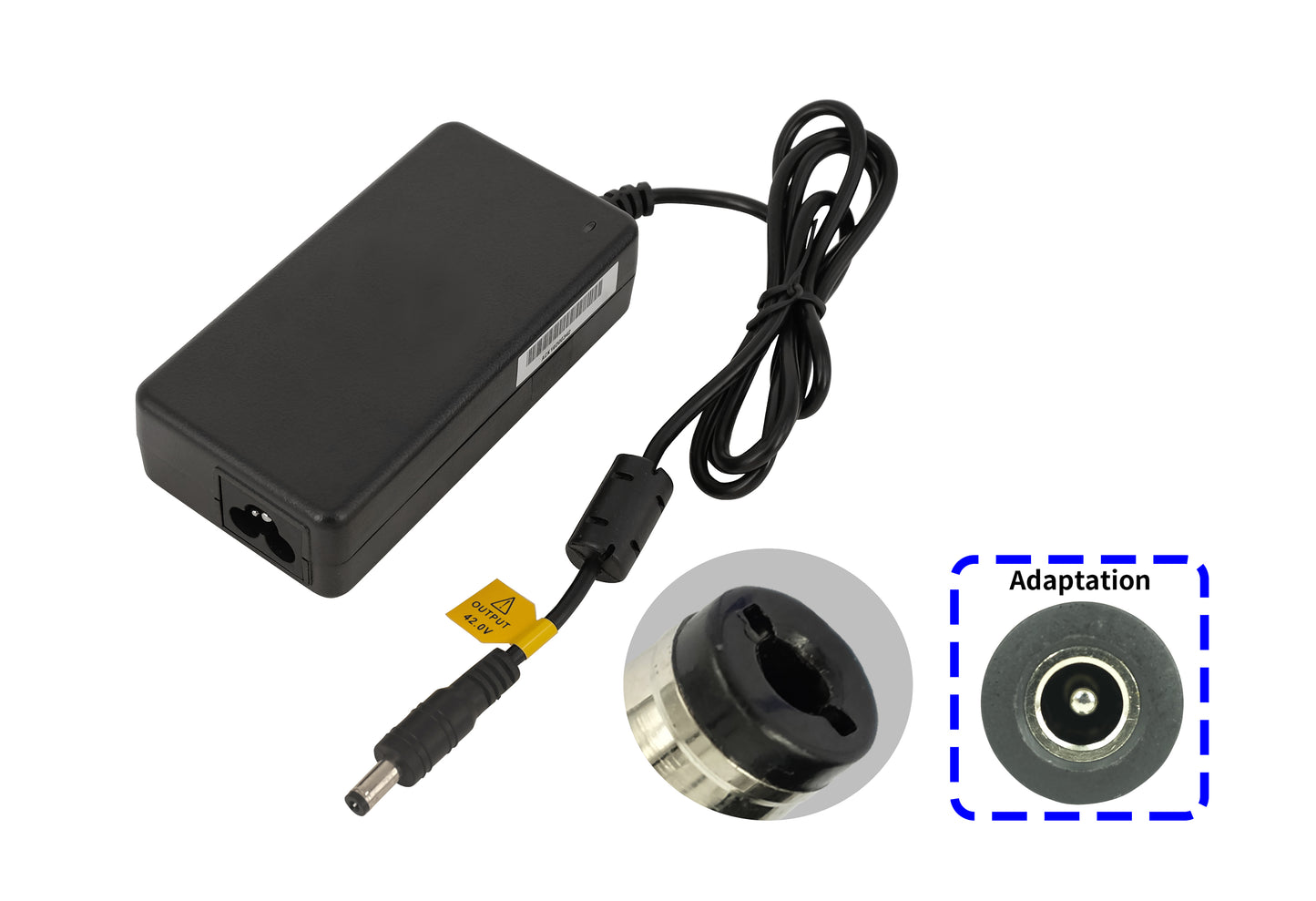 36V 1,35A Adapterladegerät für Elektrofahrräder
