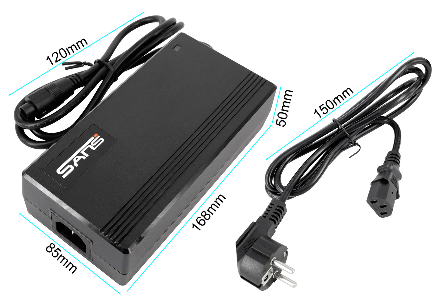 PowerSmart Charger for Joycube SF-06/Wall-ES 48V 2A with 5-pin round