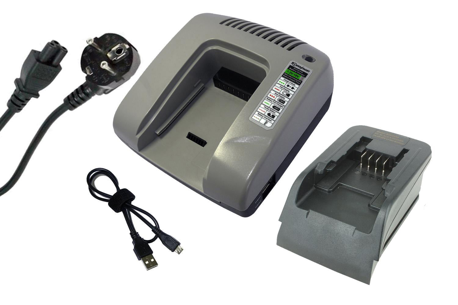 Akkuladegerät für Elektrowerkzeuge von BLACK & DECKER BL1114, BL1314, BL1514, LB16, LB20