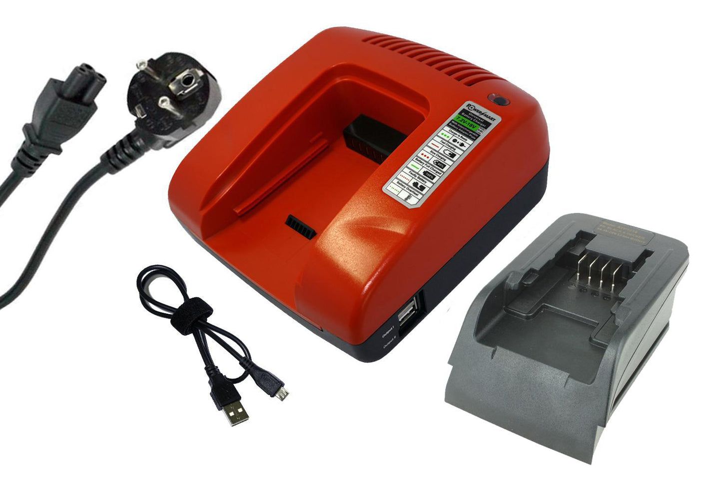 Akkuladegerät für Elektrowerkzeuge von BLACK & DECKER BL1114, BL1314, BL1514