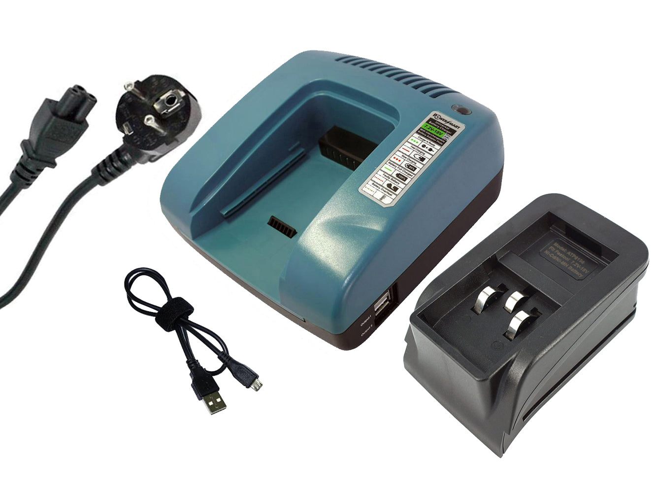 Akkuladegerät für FESTOOL 487512, 487701, 488438, 489728, 489974, BP 12 C, BP12C, BPH 12C, BPH12C, FS1224, 489 003, 489003, 489731, 490021, BP 12T, BP12T, BPH 12 T, BPH 12T, BPH12T, FS1204, 489002, 490017, BPH 9.6 T