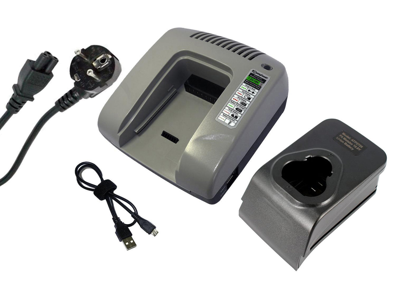 Akkuladegerät für METABO Elektrowerkzeuge 6.25439