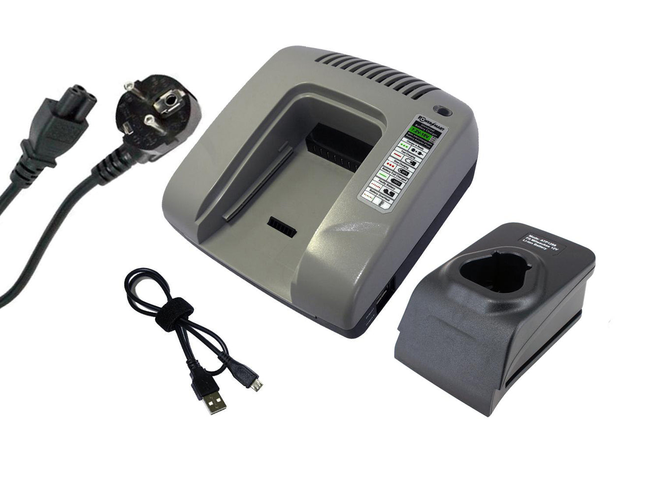 Akkuladegerät für Elektrowerkzeuge MILWAUKEE 48-11-2401, 48-11-2402