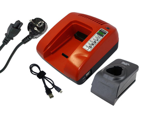 Akkuladegerät für MILWAUKEE Elektrowerkzeuge 48-11-2401, 48-11-2420, C12 B, M12, 48-11-2402, 48-11-2440, C12 BX