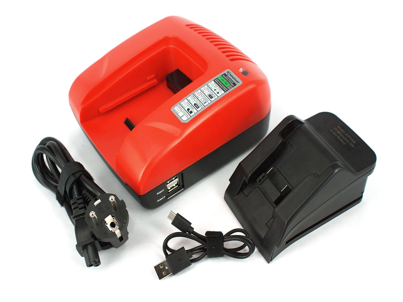 Akkuladegerät für MILWAUKEE BS 18X, C 18 B, M18