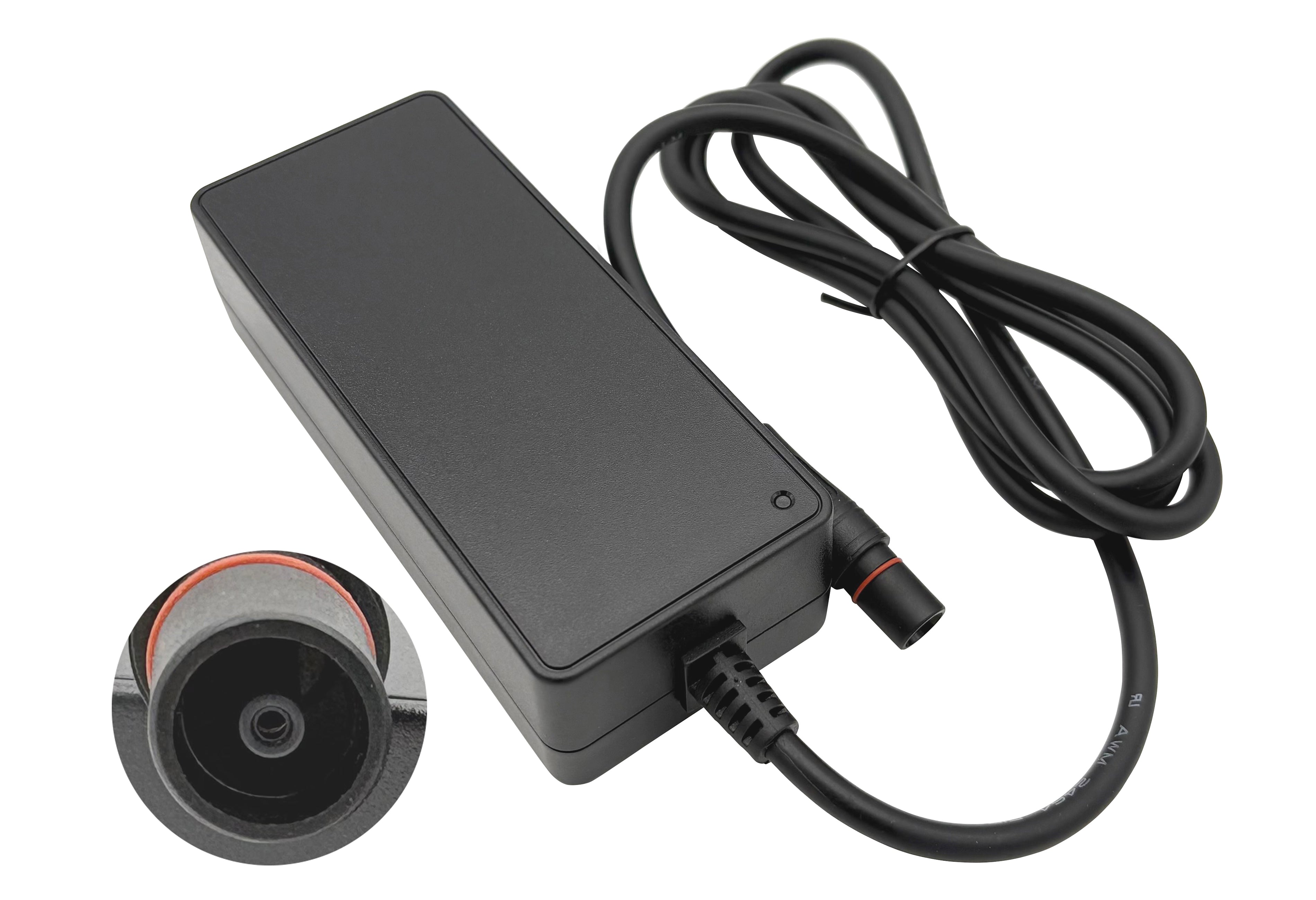 Adaptateur chargeur 54,6 V 2 A pour trottinettes électriques OKAI Neon Pro, Neon Ultra, Neon Es30