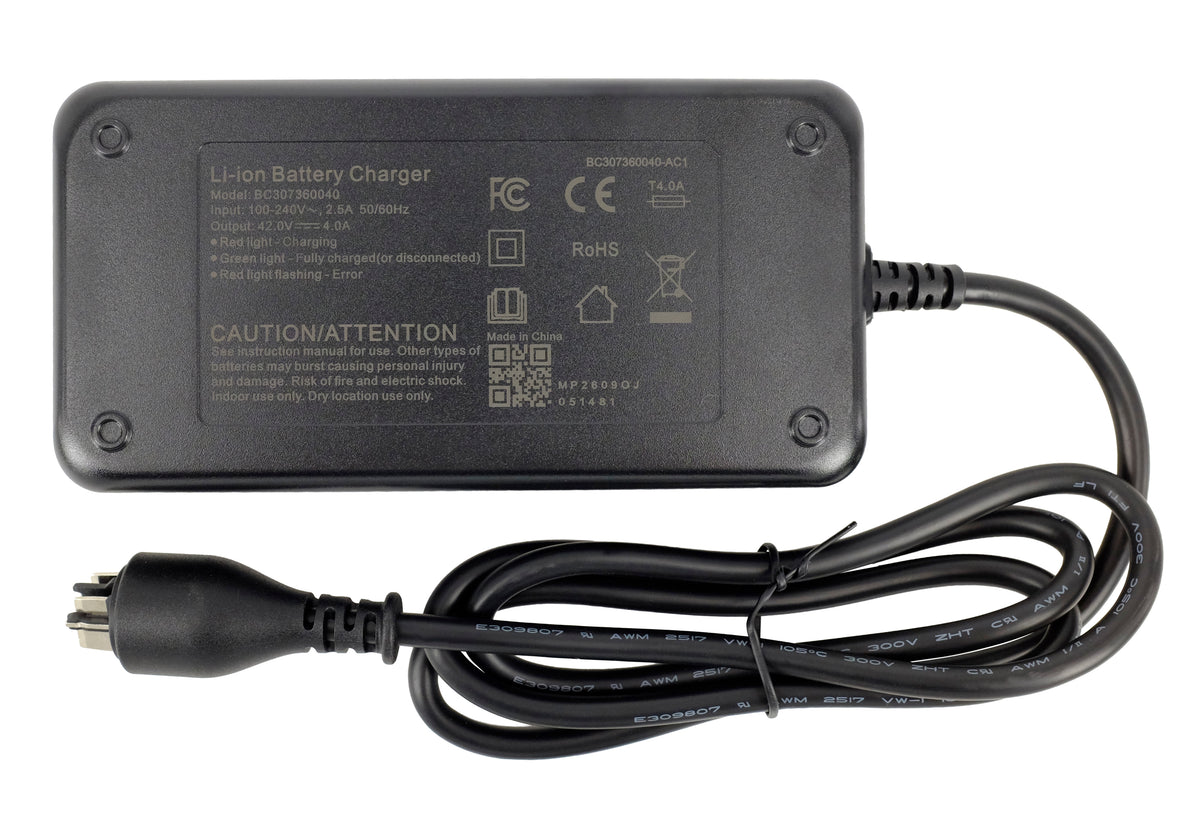 Szybka Ładowarka 42V 4A – Zamiennik do Bosch Smart System BPC3400 i BPC340Y (Active, Performance CX, Cargo, SX)
