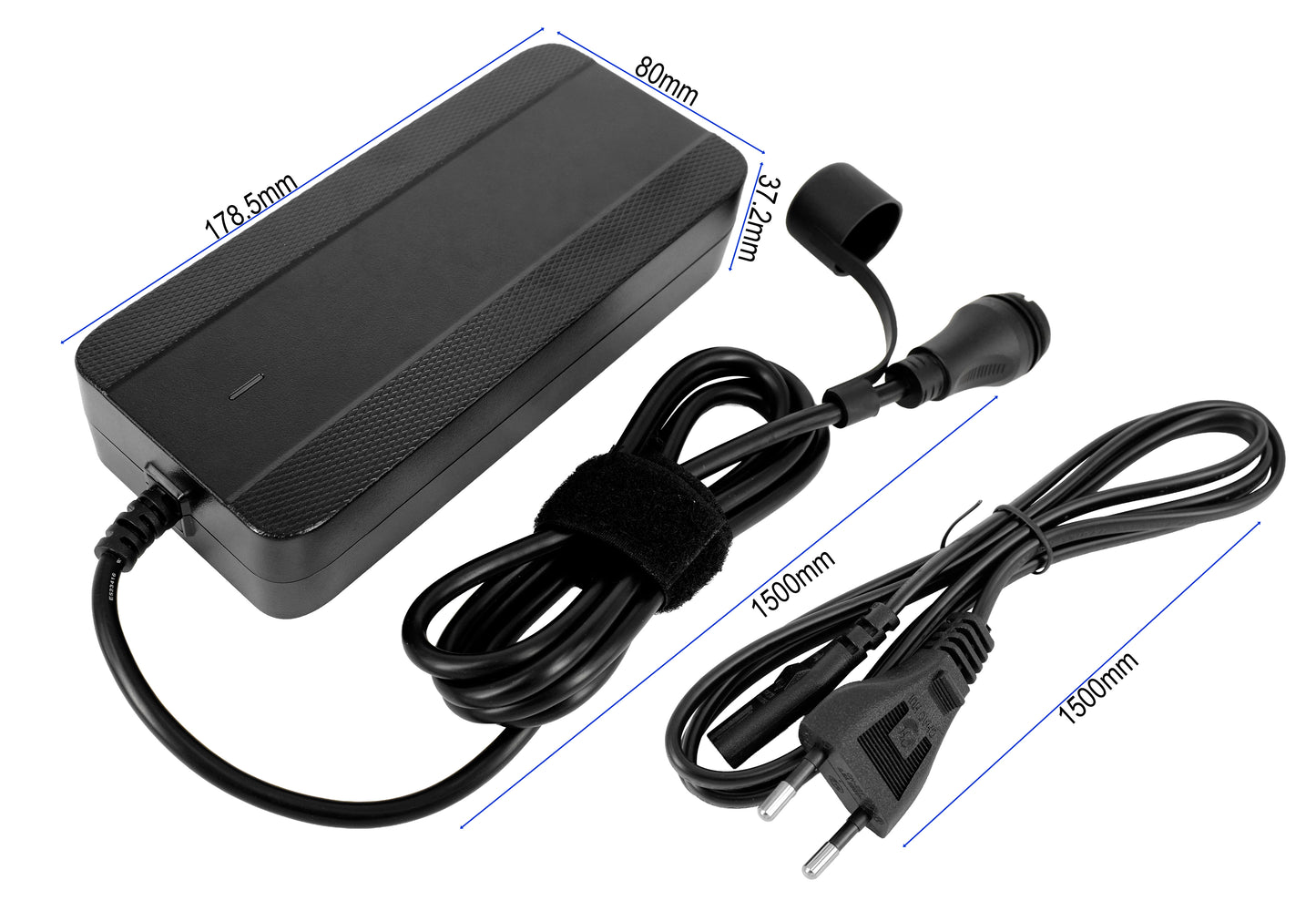 42V 4A Cargador para Specialized Turbo Levo, Kenevo, Vado, Como y Tero – Cargador de Batería E‑Bike Rosenberger para Baterías M1, M2, M3 y U2