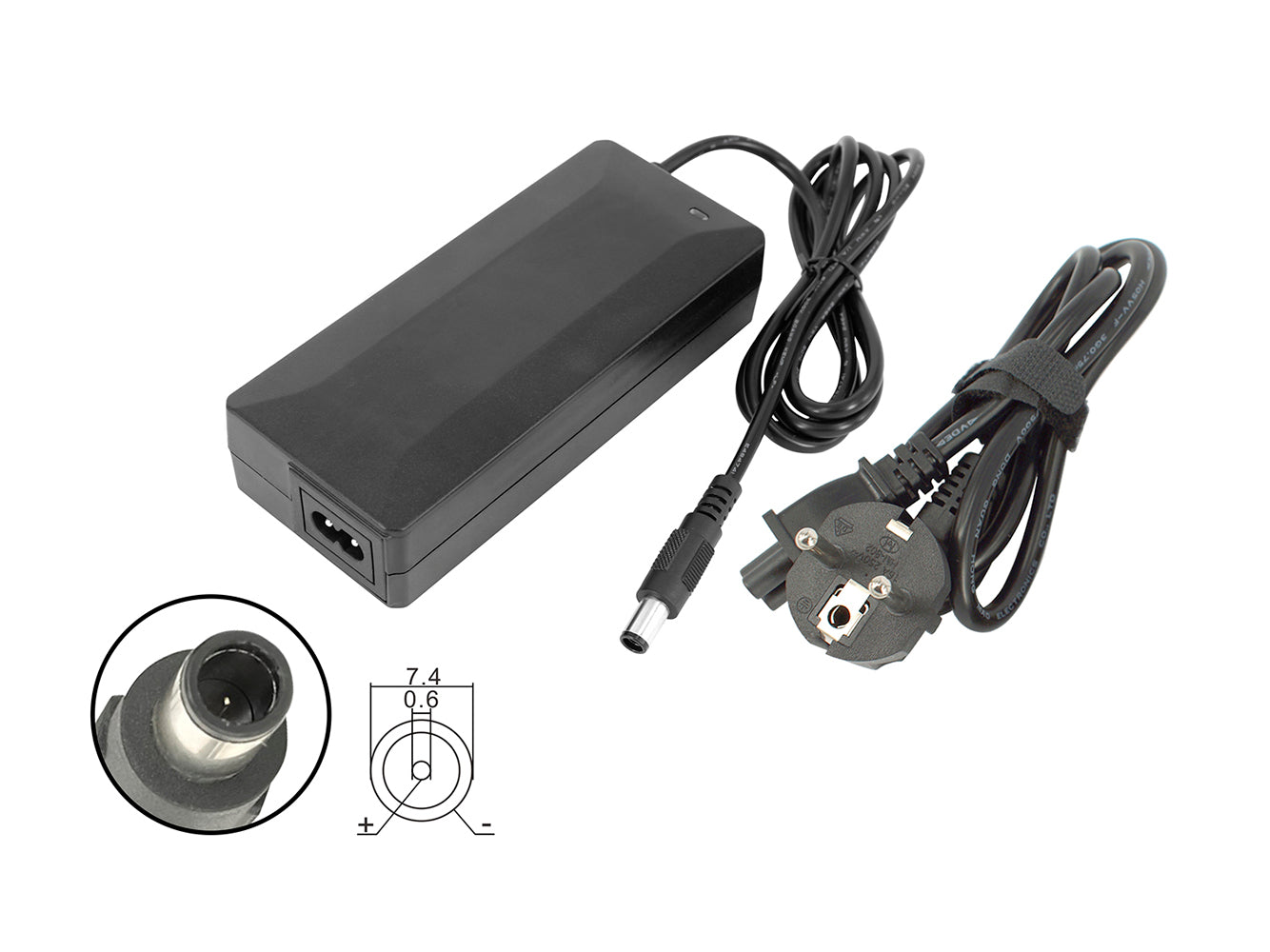 42V 2A Electric Bike Charger for 36V Lithium Battery, with DC