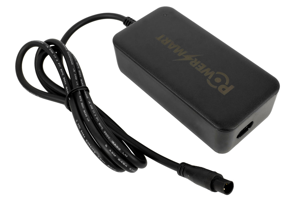 42V 2A E-Bike Ladegerät für Saxonette Comfort Plus 4.0/4.1, Optimum Plus, Deluxe Sport, Premium Sport & Quantum – 36V Li-Ion Akku Ladegerät