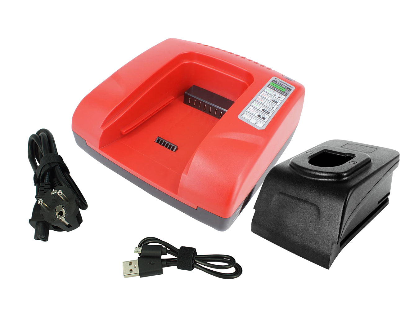 Akkuladegerät für Elektrowerkzeuge der Modelle NATIONAL EZ9188, EZ9188S, EZ9086, EZ9182, EZ9183, EZ9186, EZ9187