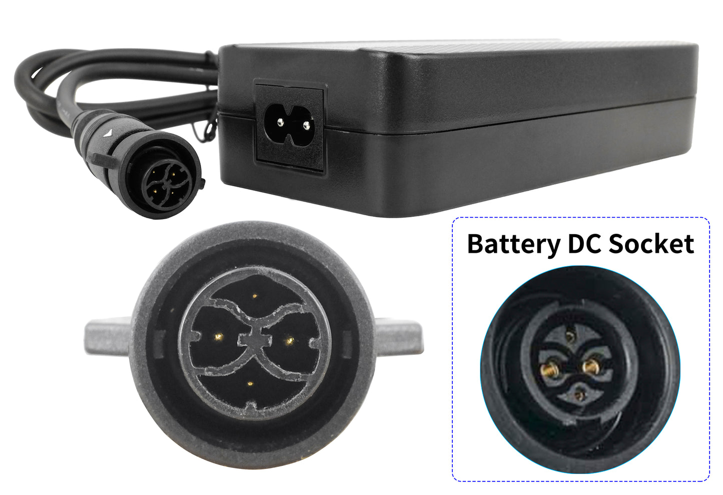 42V 2A Ladegerät für Mahle X35 Smart Battery – Kompatibel mit Orbea Gain, Cannondale Neo SL, Ribble, Bianchi & Wilier X35 E-Bikes