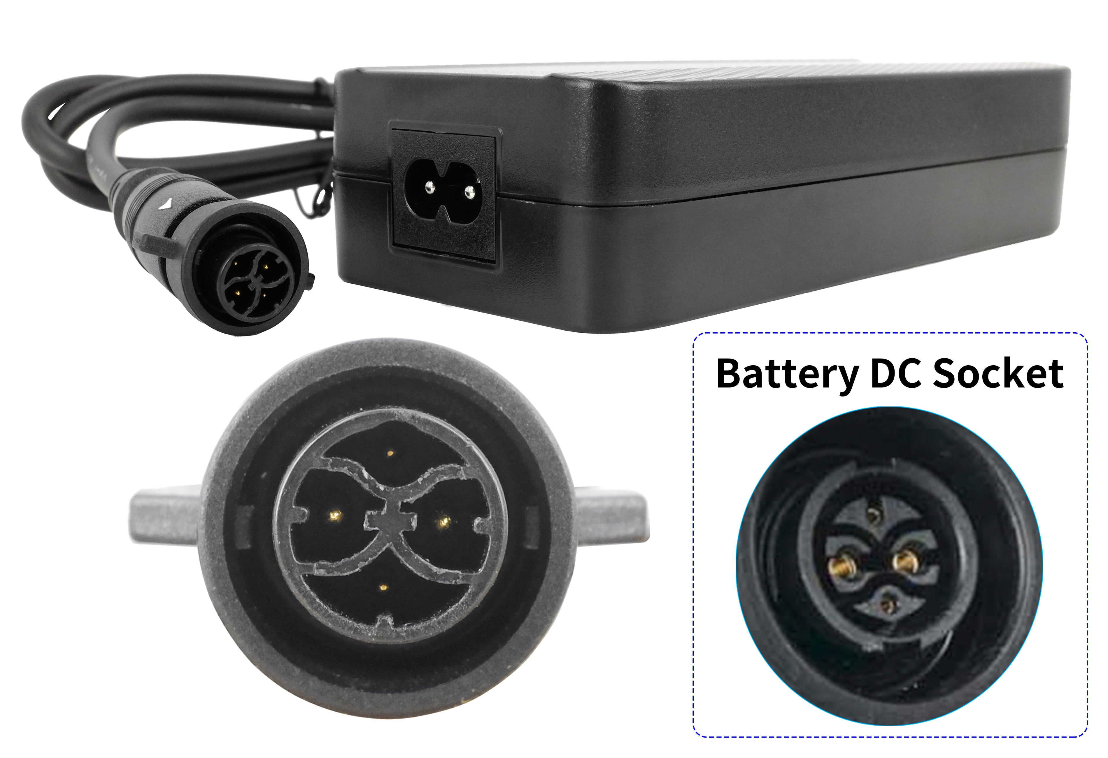 42V 2A Ladegerät für Mahle X35 Smart Battery – Kompatibel mit Orbea Gain, Cannondale Neo SL, Ribble, Bianchi & Wilier X35 E-Bikes
