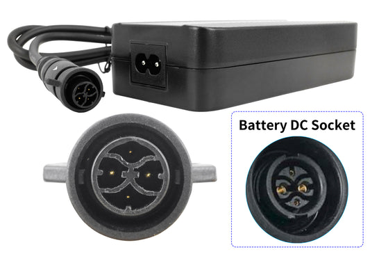 42V 2A Ladegerät für Mahle X35 Smart Battery – Kompatibel mit Orbea Gain, Cannondale Neo SL, Ribble, Bianchi & Wilier X35 E-Bikes