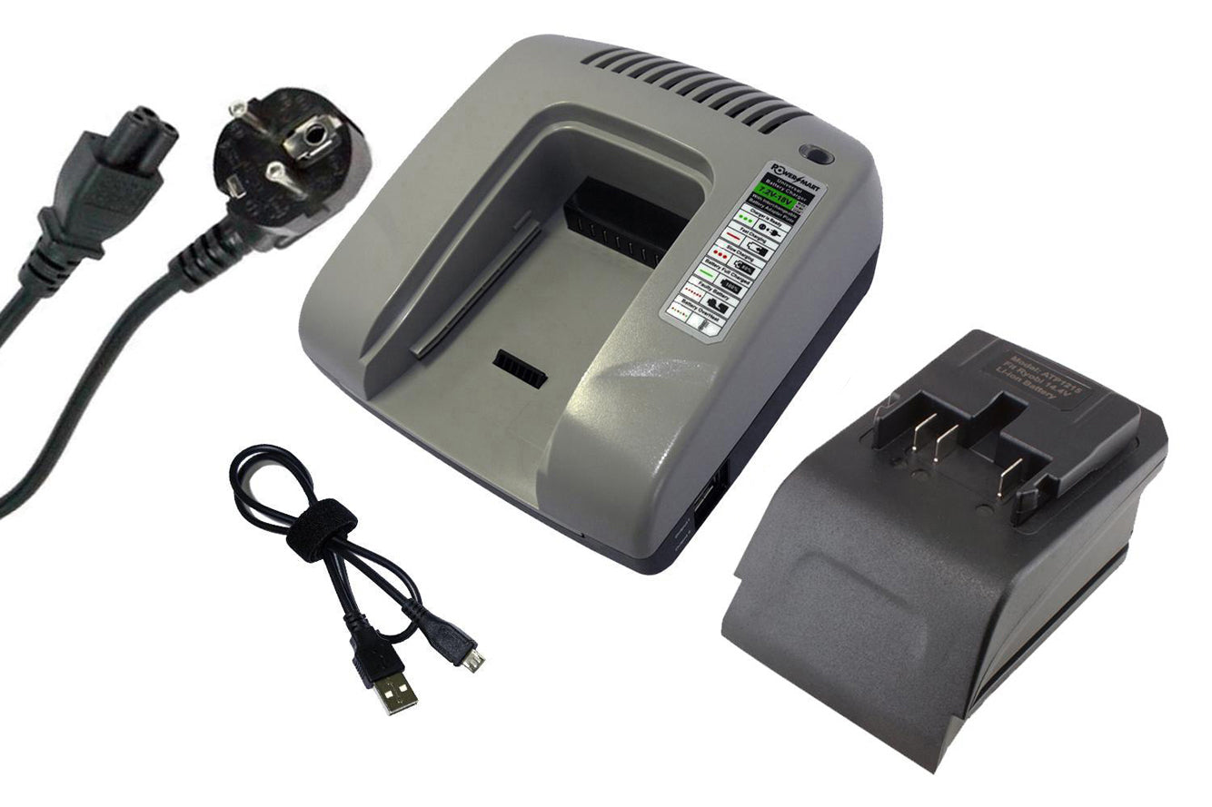 Akkuladegerät für Elektrowerkzeuge RYOBI B-1415L