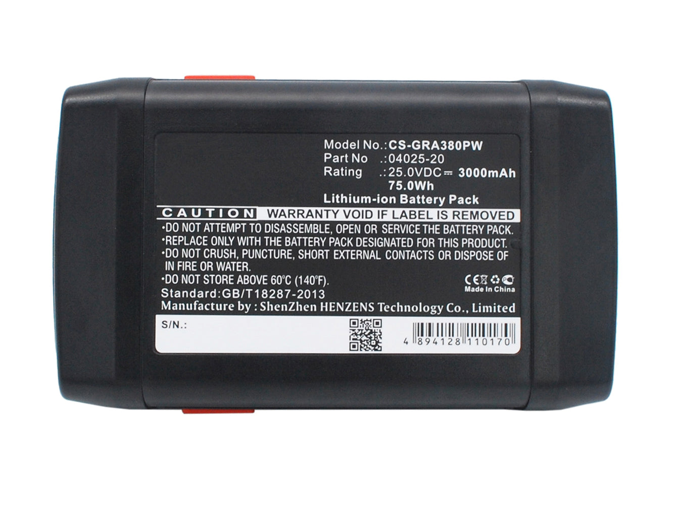 Gardena Battery Replacement for Gardena 648872, Accu-Spindelmaher 380 Li, Spindelmaher 380 C (4024-20) Lawn Mowers Battery