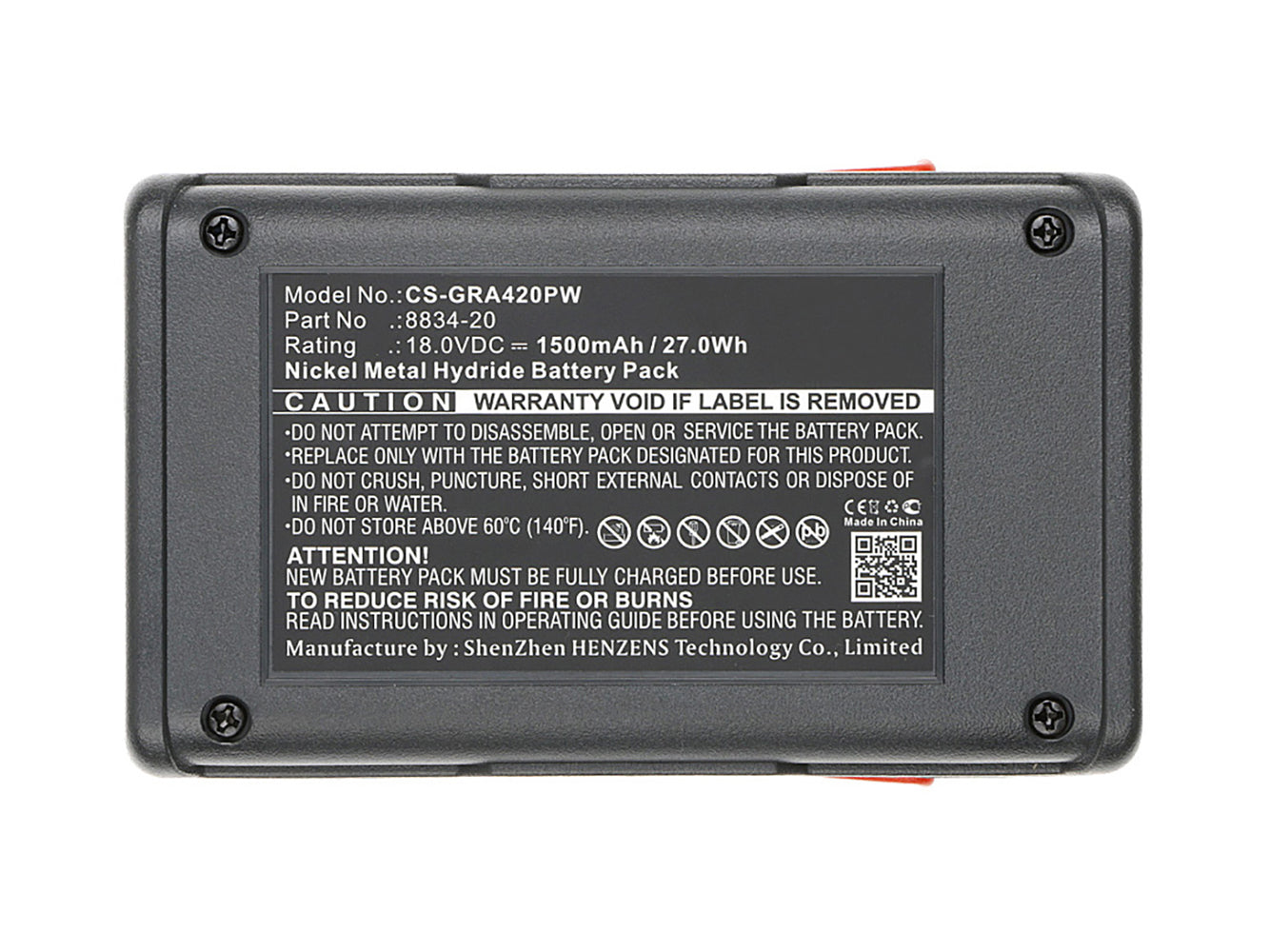 18V 1.5Ah Rasenmäher Akku Ersatz für Gardena 648844, 648872, EasyCut 42