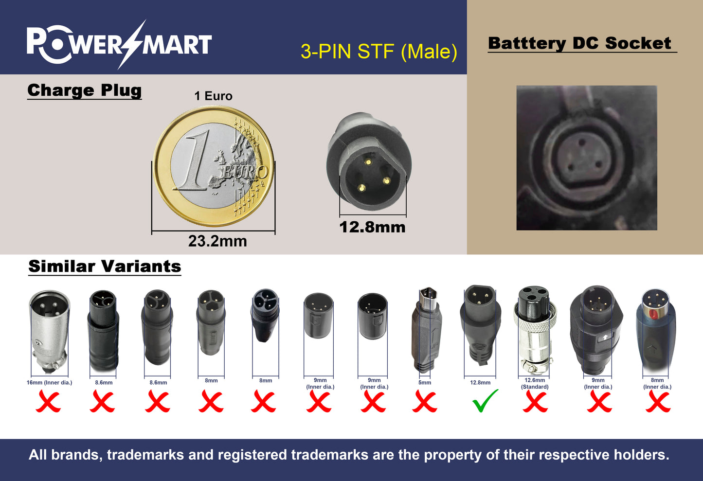 Chargeur de batterie pour vélo électrique 36 V 2 A 3 broches pour Saxonette Comfort Plus Wave / Deluxe Wave / Premium Plus / Premium Sport / Quantum / X-Road / Everest