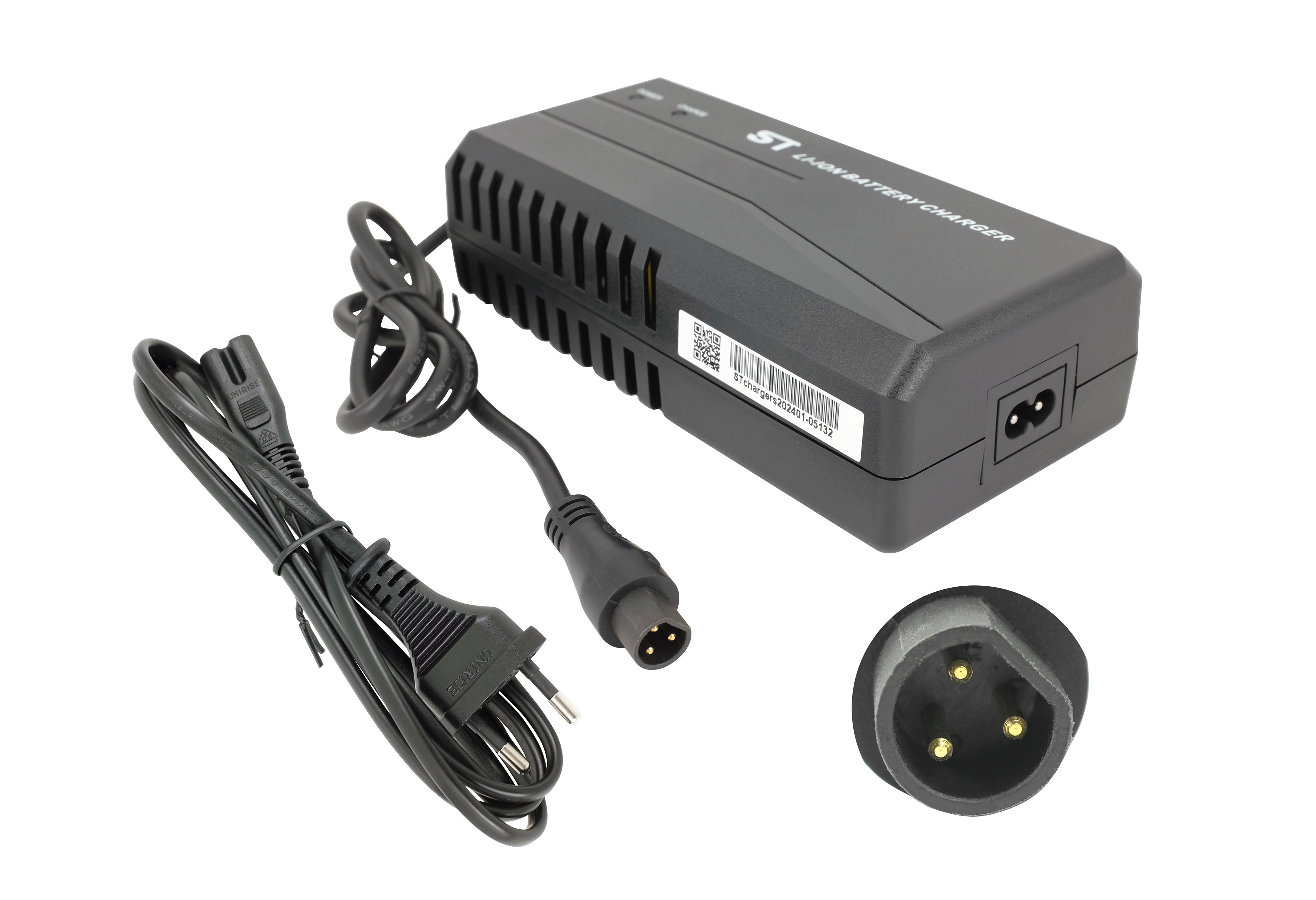 48V 2,5A AC-Adapter-Ladegerät für Elektrofahrräder
