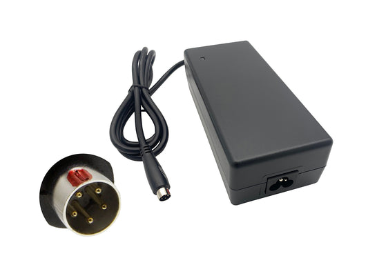 42V 2A Batterieladegerät für 36V Stella E-Bike-Batterie, runder 5-poliger Anschluss