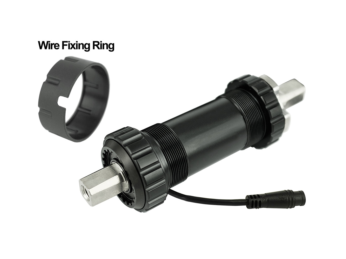 T9 Geschwindigkeits- und Drehmomentsensor, Tretlagergehäusebreite: 73,00 mm, Wellenlänge: 155 mm, Kettenlinie=49 mm