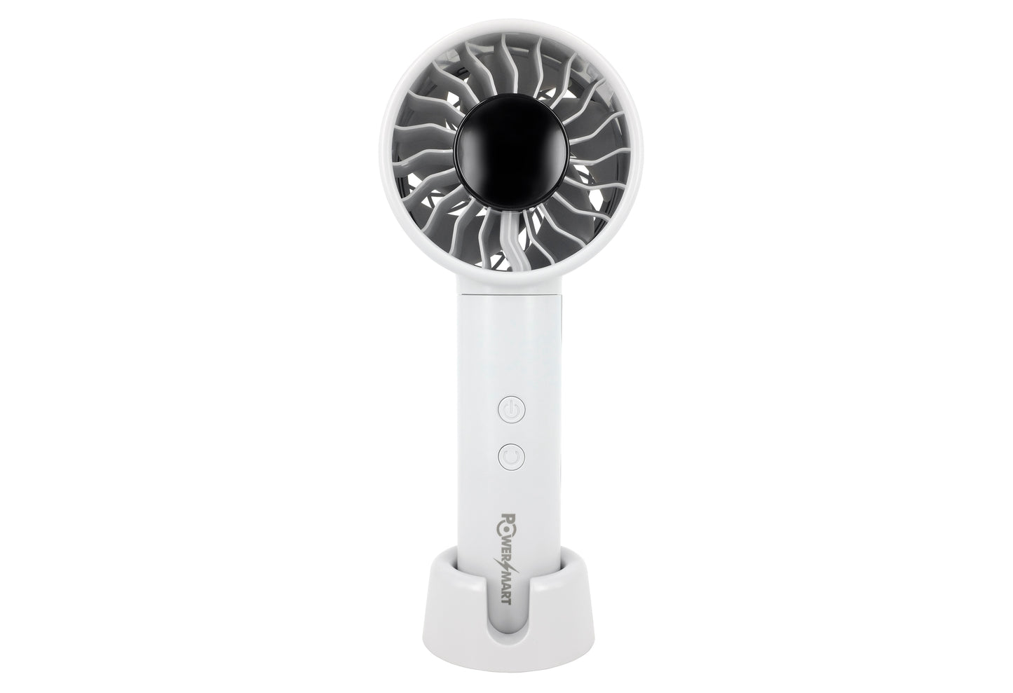 Portable USB‑C Fan with 4500mAh Battery, 100‑Speed Control & 90° Oscillation – Handheld & Desktop Cooling Fan with Digital Display