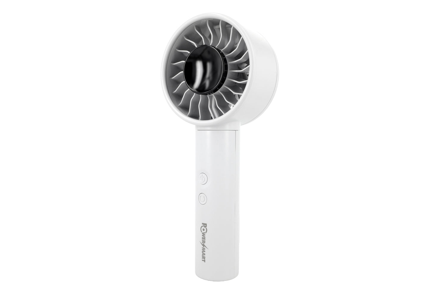 Portable USB‑C Fan with 4500mAh Battery, 100‑Speed Control & 90° Oscillation – Handheld & Desktop Cooling Fan with Digital Display