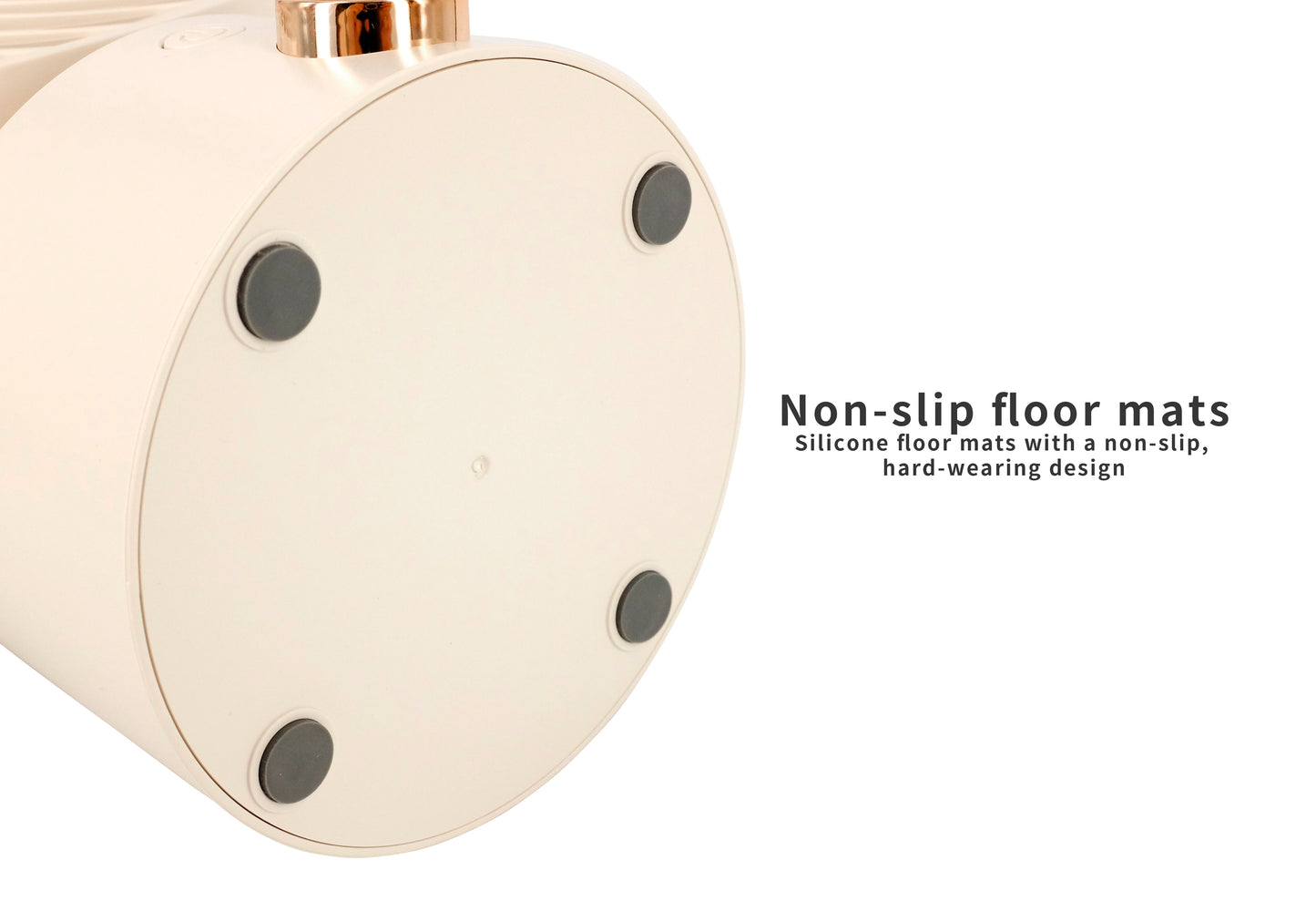 3D Air Circulation Table Fan with 110° Oscillation, 4000mAh Rechargeable Battery, 3 Speeds, 4H Timer & Aromatherapy Function – USB‑C Portable Air Circulator
