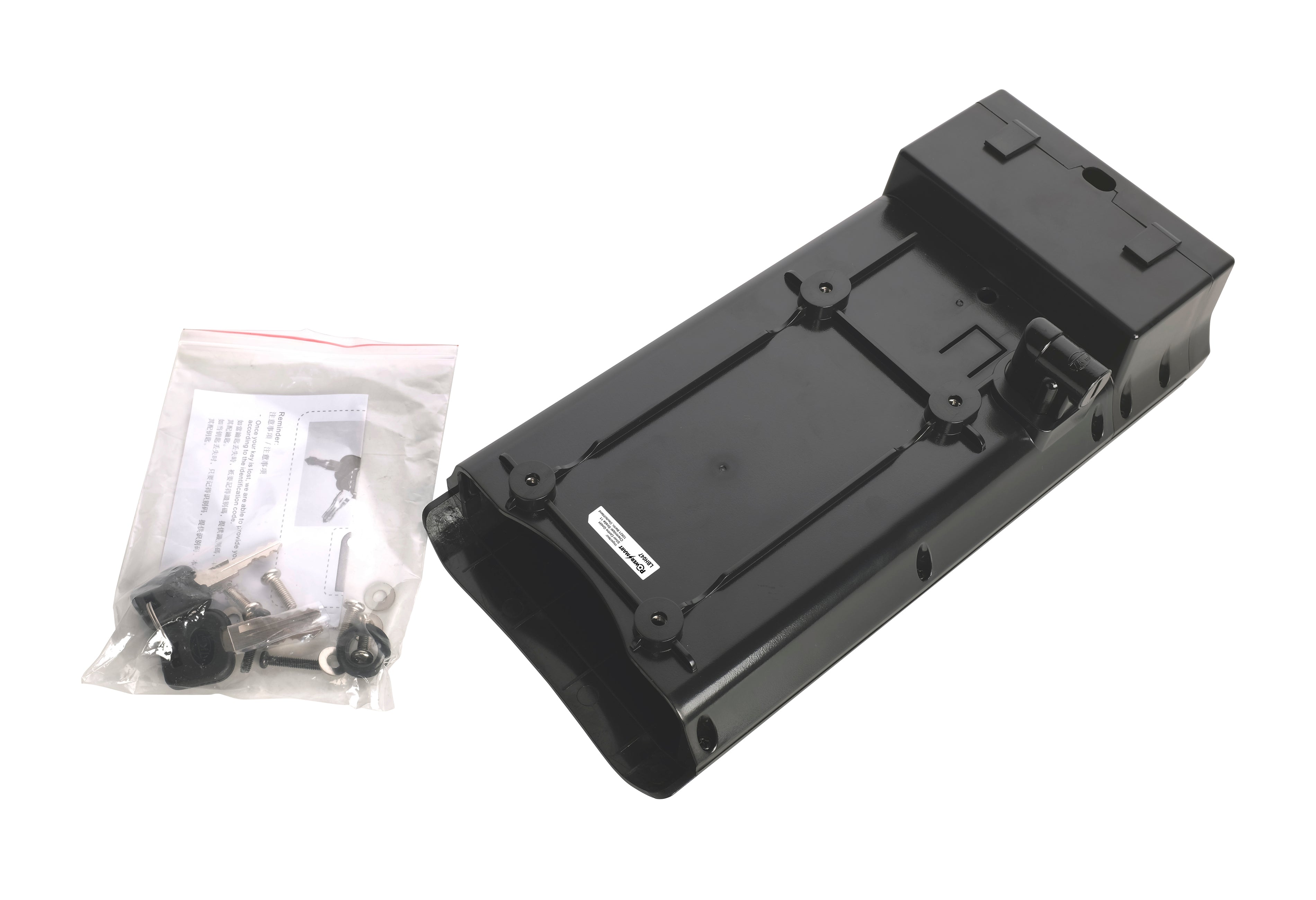 Pannier Rack Battery Controller Box for 36V Powersmart LEB36HS92B / LEB36HS94B Battery, with Controller space