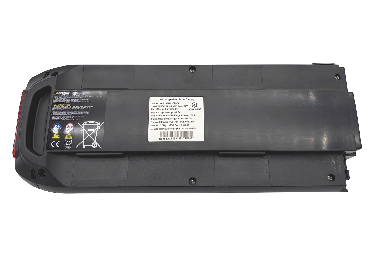 Fischer Cita 1.5/ Cita 1.8 Ebike akku Gepäckträger-Ersatzakku für E-Bikes mit FISCHER Cita ECU 1401 / 2200 / 2206, Fisher Cita Retro 2.0 / 3.0