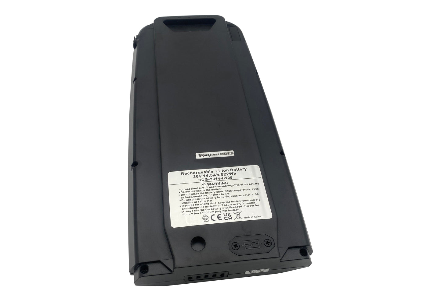 Ersatz für Greenway YJ145 eBike-Akku Li-Ion 36V – 14,5Ah/522Wh