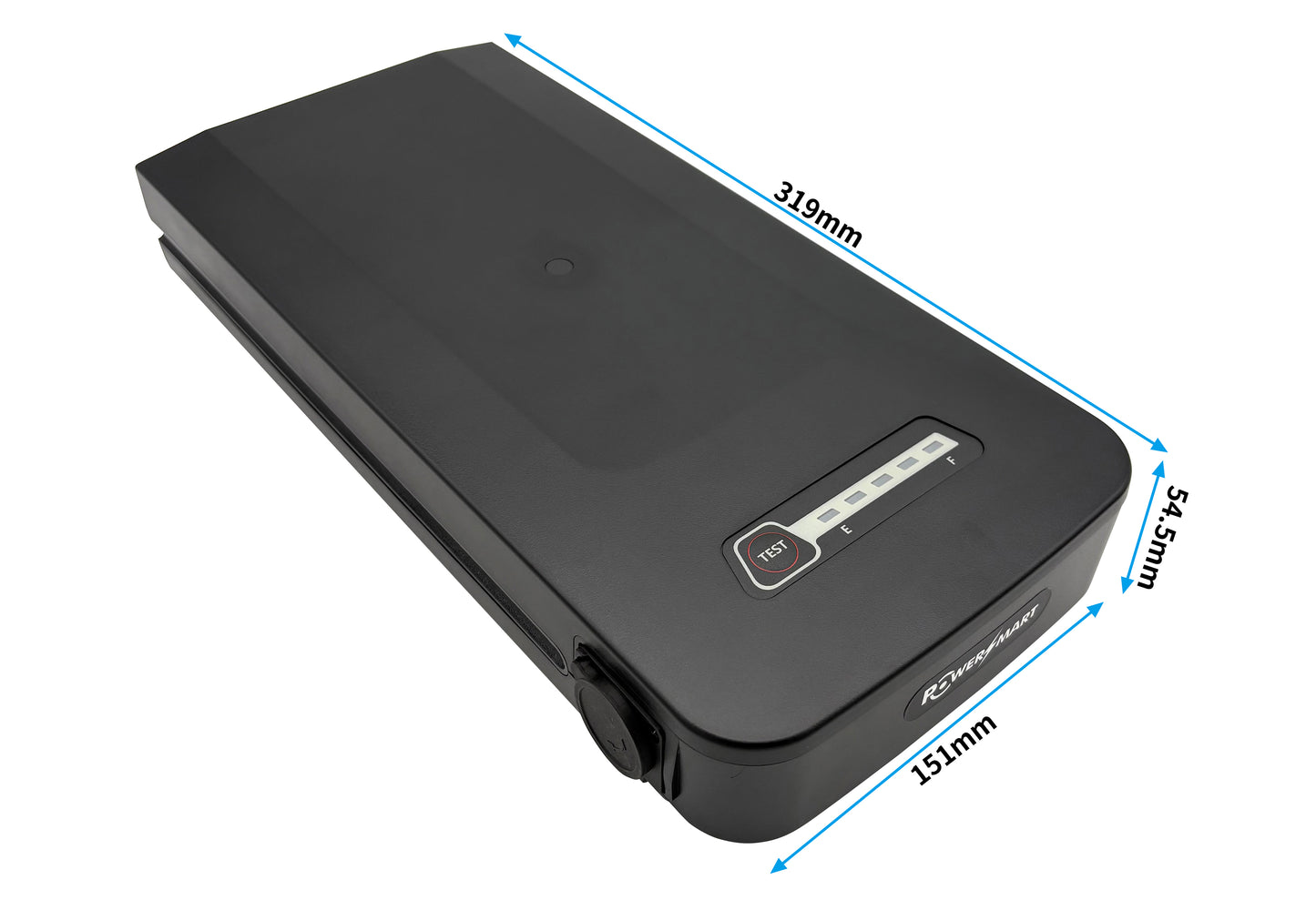 YJ1561004 CAN-Bus Electric Bike Battery Li-Ion 36V - 10.4Ah with 2A Charger, Replacement for Prophete Prophete Retro 28 inch city e-bike, Prophete Cargo 3R e-bike tricycle