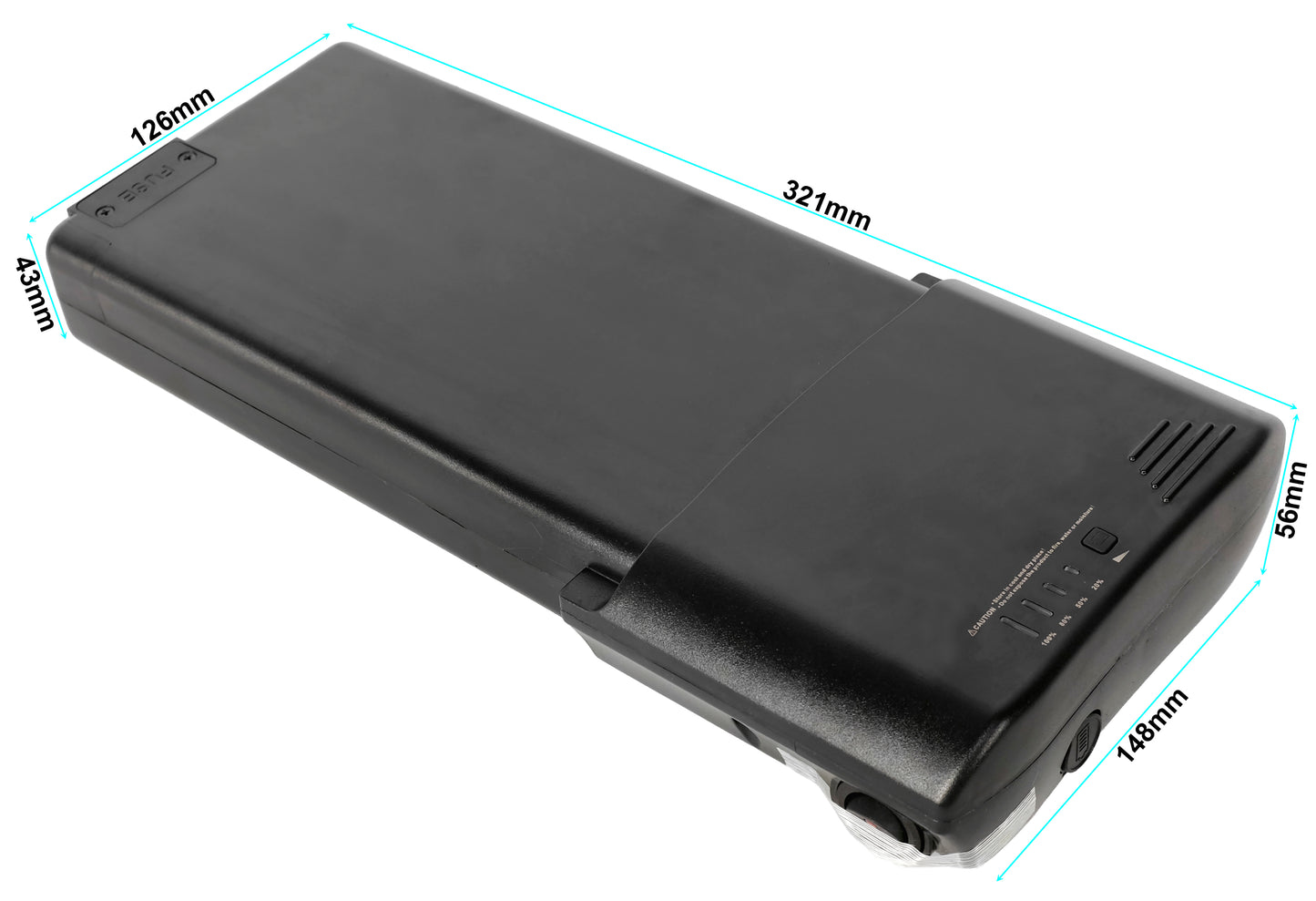 36V 11.6Ah 418Wh e-bike battery for Allegro 20 Zoll Elektro Faltrad, E-Plus Breeze 26 inch Ladies, MIFA Move CRS 100, Paris Max N8R