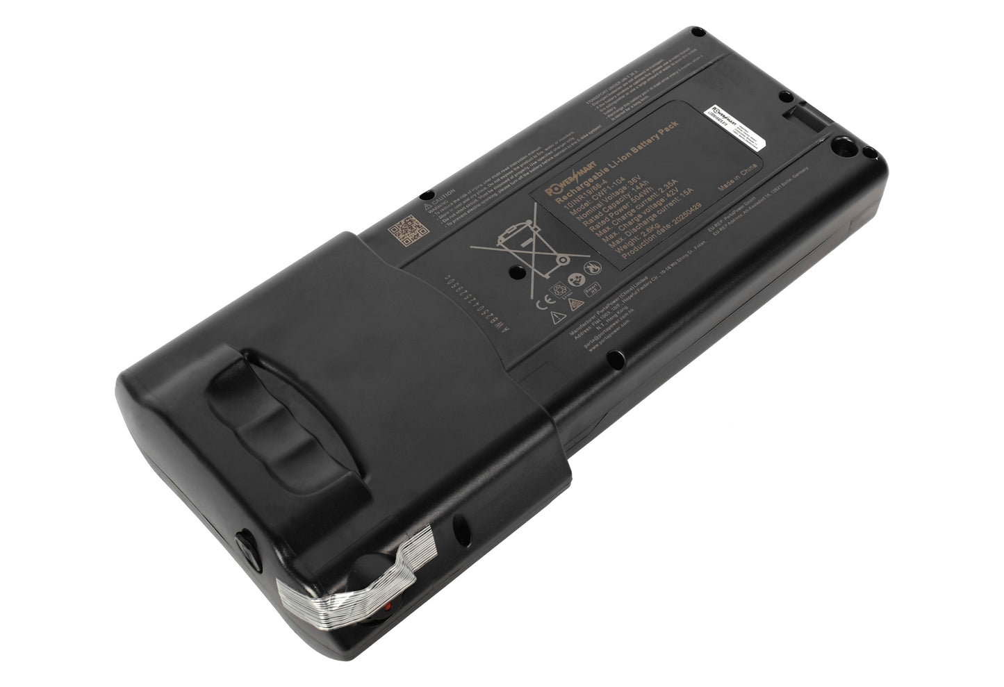 36V 11.6Ah 418Wh e-bike battery for Allegro 20 Zoll Elektro Faltrad, E-Plus Breeze 26 inch Ladies, MIFA Move CRS 100, Paris Max N8R
