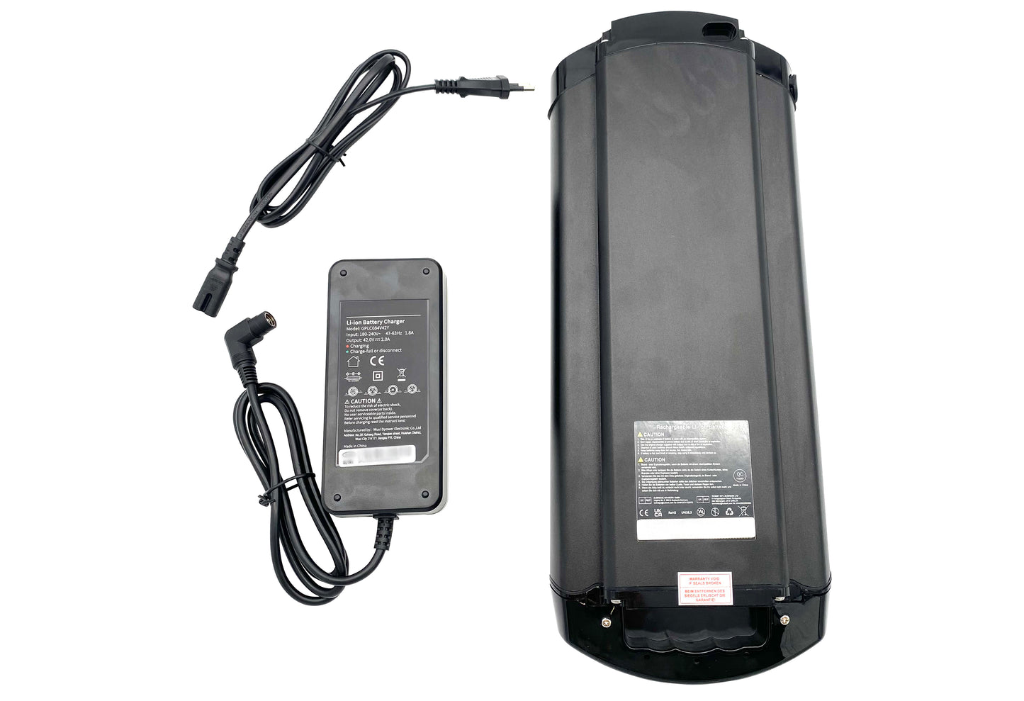 36V 13Ah/ 481 Li-Ionen-Hinterakku Wall-E Phylion E-Bike OHNE Halterung